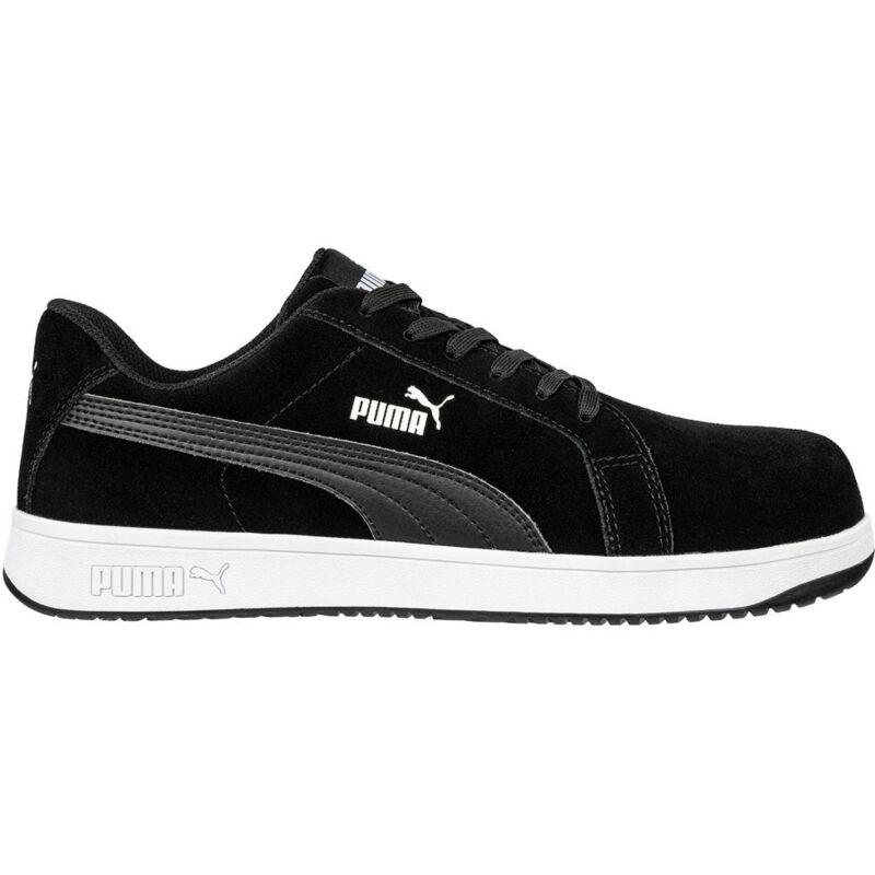 foto del prodotto puma scarpe antinfortunistiche iconic suede black low s1pl esd fo hro sr 39 nero