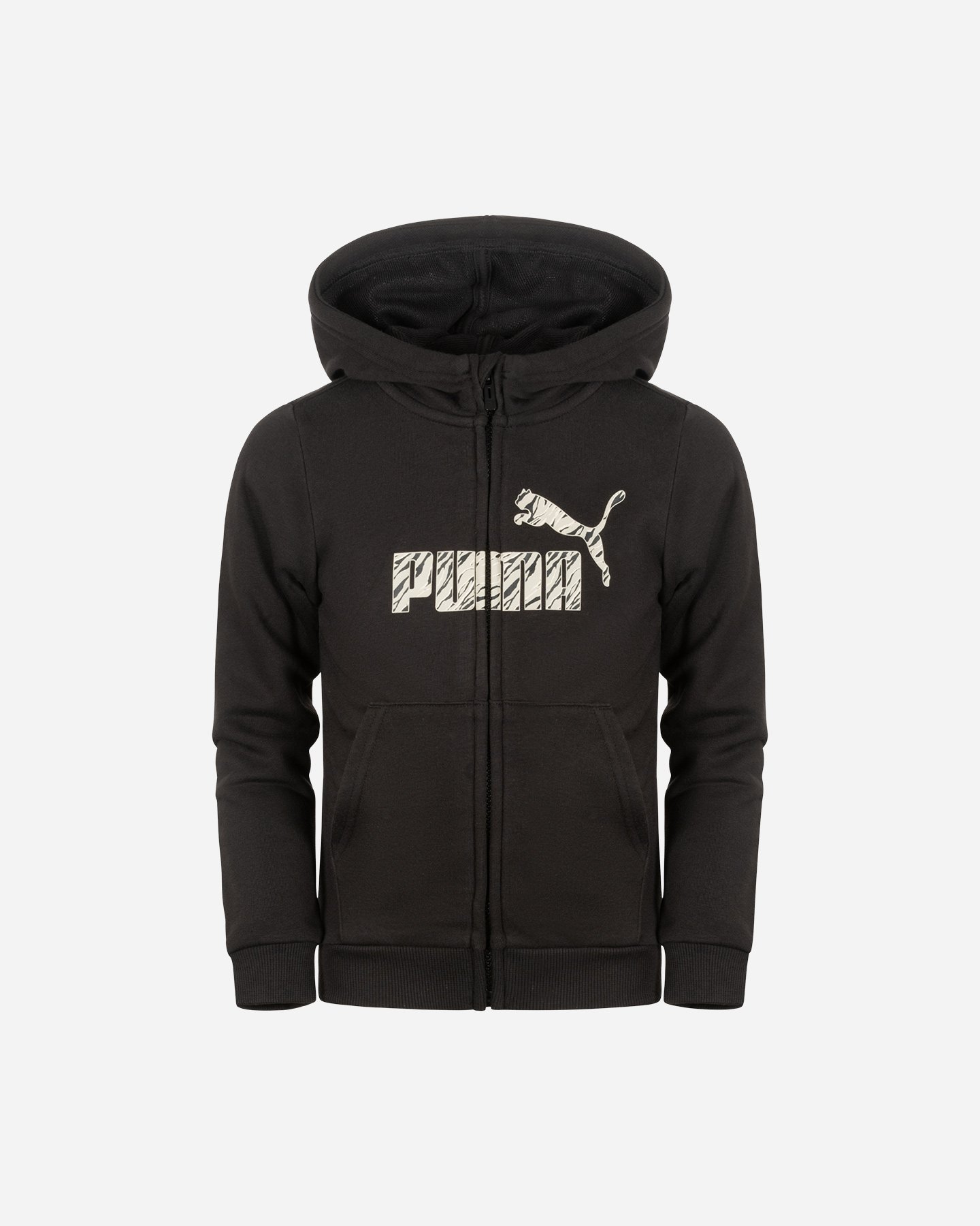 foto del prodotto puma tiger jr felpa nero