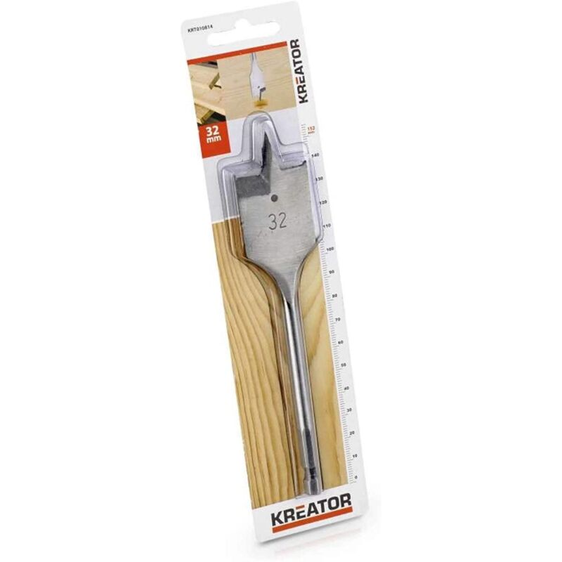 foto del prodotto punta a mecchia per trapano 32x152mm kreator