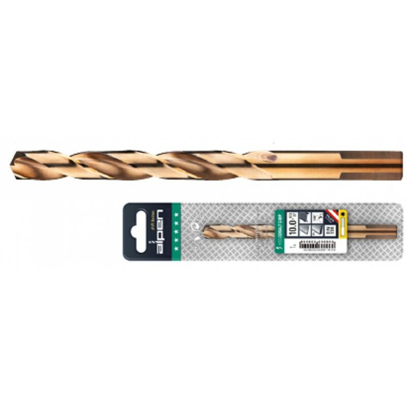 foto del prodotto punta acciaio hss cobalto grip 6mm alpen cf. blister