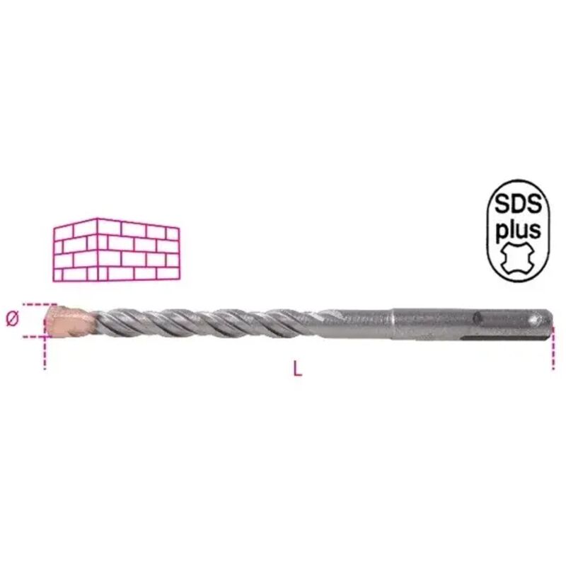 foto del prodotto punta da muro sds plus beta 419 - 10x460