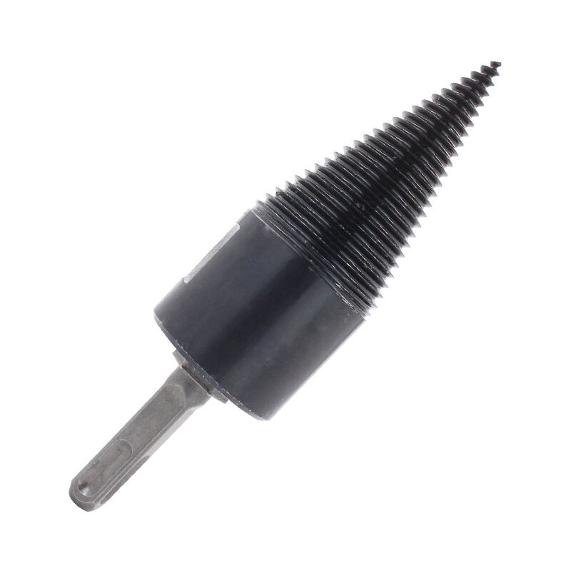 foto del prodotto punta da trapano per spaccalegna da 42 mm impugnatura rotonda , punta da trapano per spaccare la legna ad alta velocit , utensile da taglio per