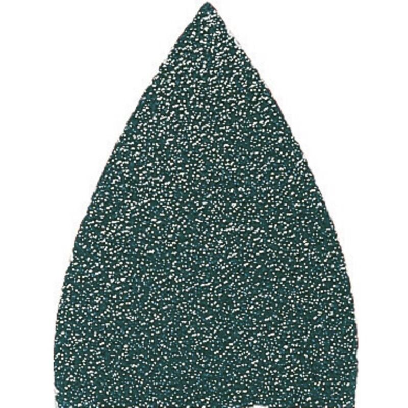 foto del prodotto punta di levigatura no perforato grossezza della grana 100 l x l 51 mm x 37 mm fein 63717187013 20 pz.