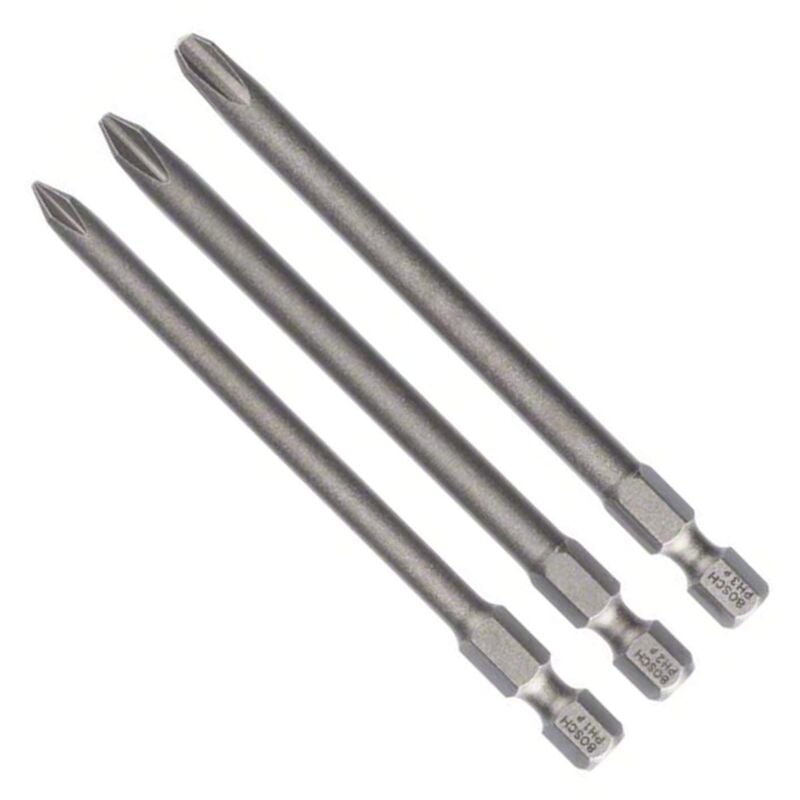 foto del prodotto punta extradura ph1,ph2,ph3x89mm 3 uds