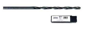 foto del prodotto punta hss excel rettificata lunga mm. 4,5 din 340 confezione da pezzi 10