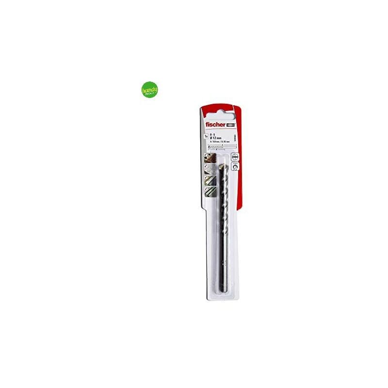 foto del prodotto punta in acciaio fischer per muratura punta al carburo pmn k 12 mm lunghezza 150 mm