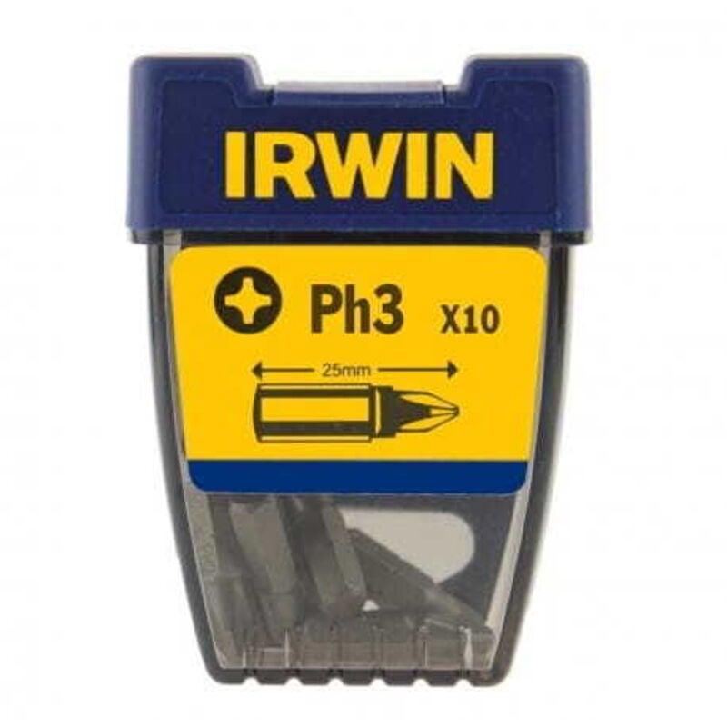 foto del prodotto punta irwin ph3 x 25 mm 10 pezzi.