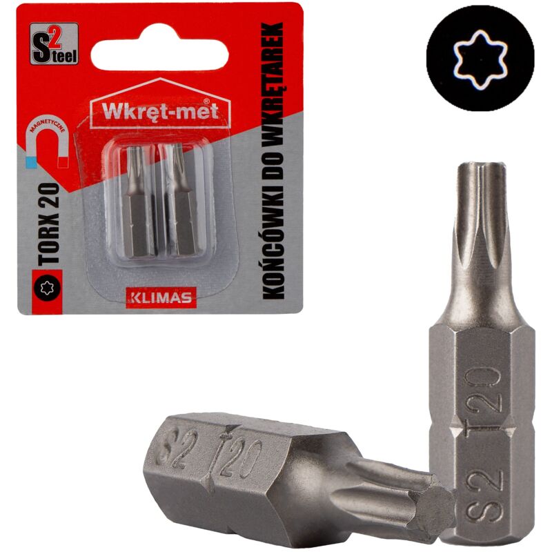 foto del prodotto punta per cacciavite tipo torx 20 s2