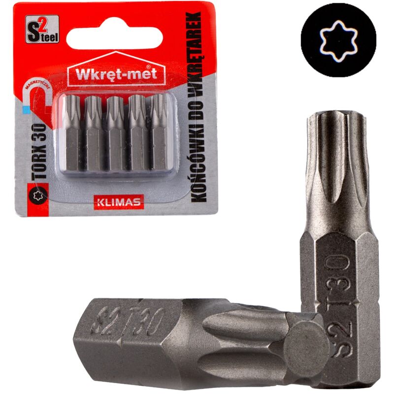foto del prodotto punta per cacciavite tipo torx 30 s2