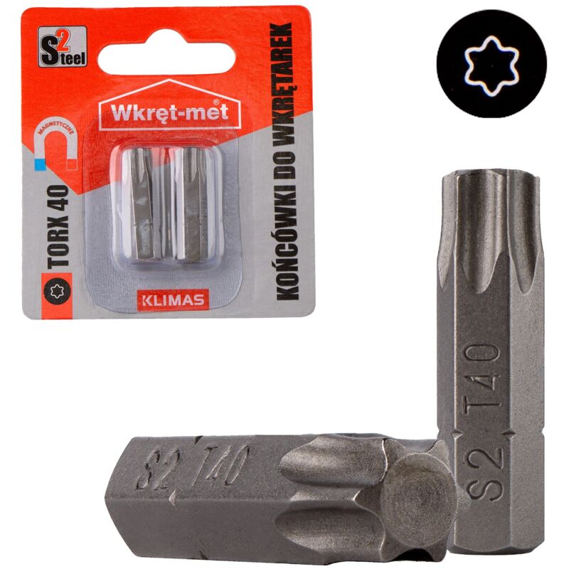 foto del prodotto punta per cacciavite tipo torx 40s2