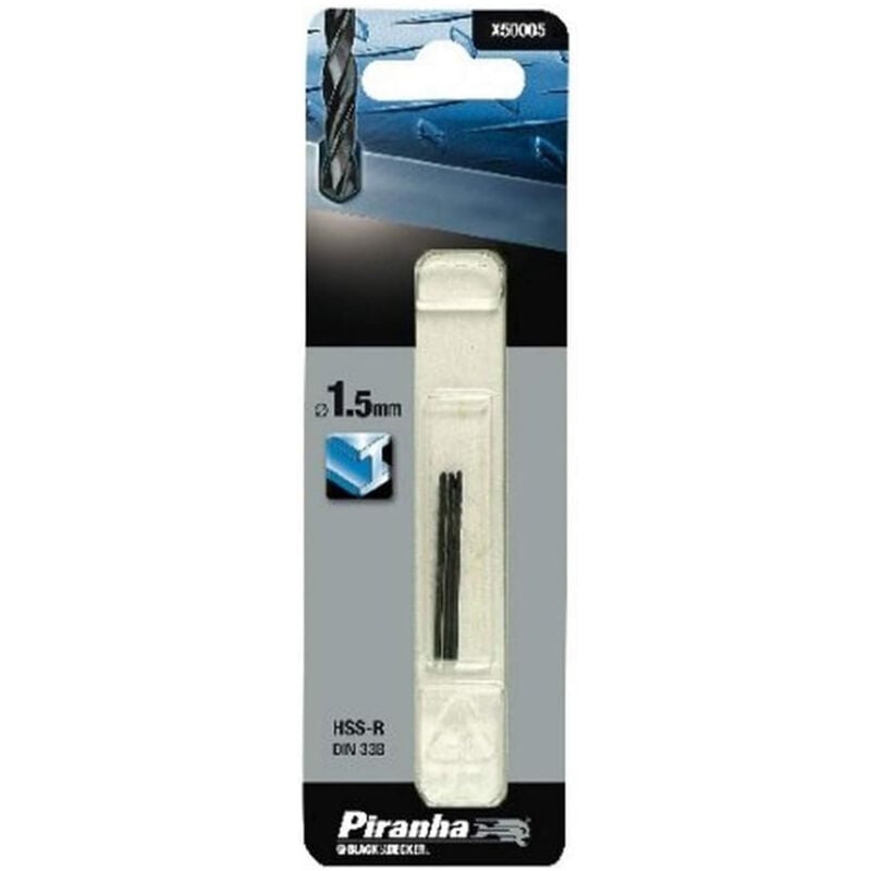 foto del prodotto punta per metallo 1 mm 3 pz black and decker x50000 qz