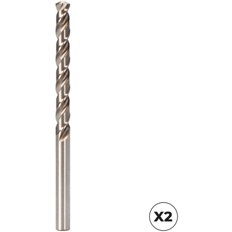 foto del prodotto punta per metallo izar iz27442 koma tools din 338 cilindrica taglia 2 mm 2 unit 