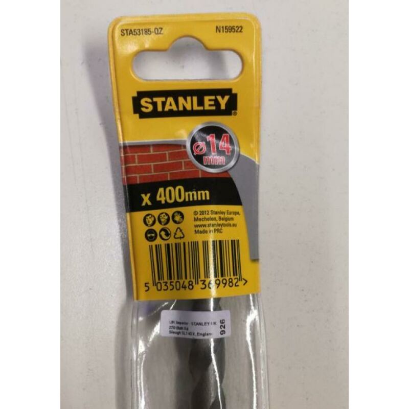 foto del prodotto punta per muratura stanley 14x400mm sta53185 qz
