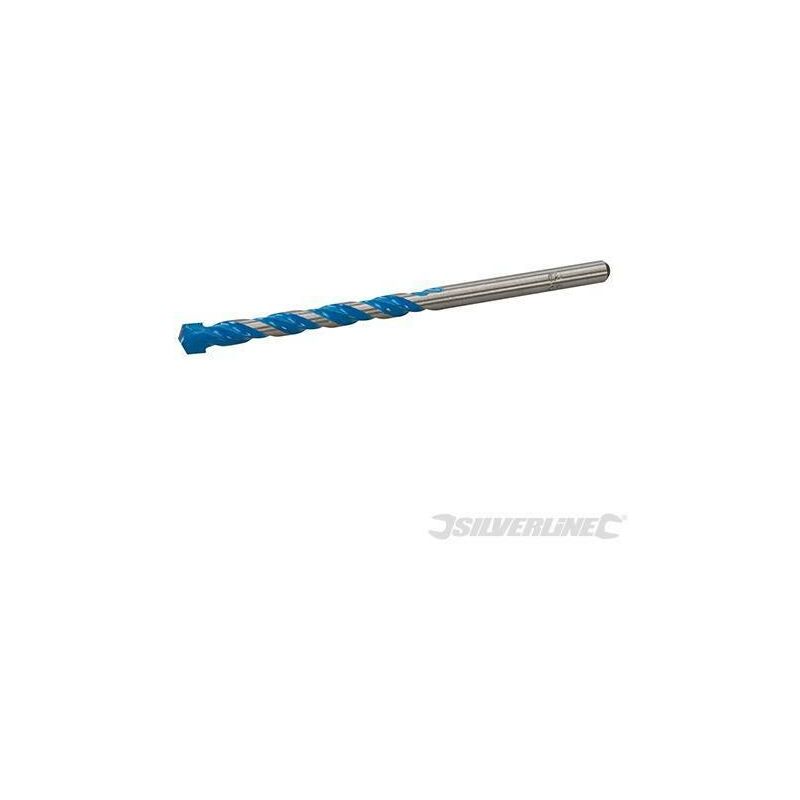 foto del prodotto punta per trapano multiuso in acciaio, adatte a mura e altri materiali silverline varie misure 8,0 x 120 mm