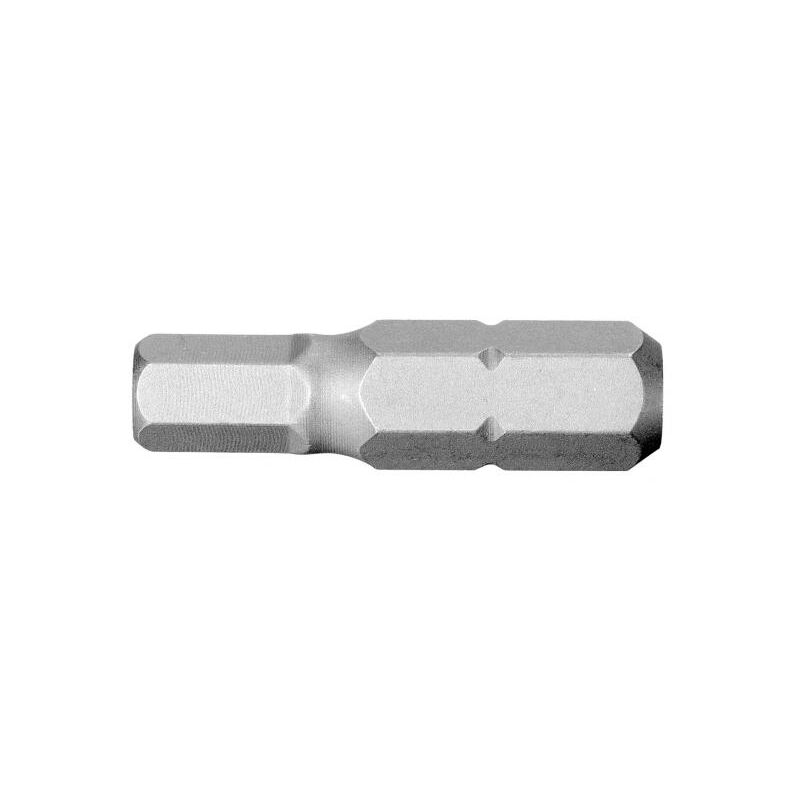 foto del prodotto punta per viti facom con cava esagonale metrica serie standard 1 lg 25mm 6 eh.105
