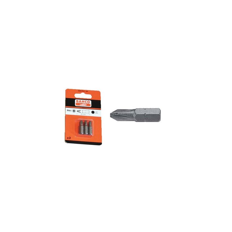 foto del prodotto punta phillips bahco s ph1x2559s ph1 3p blister 3 unit 