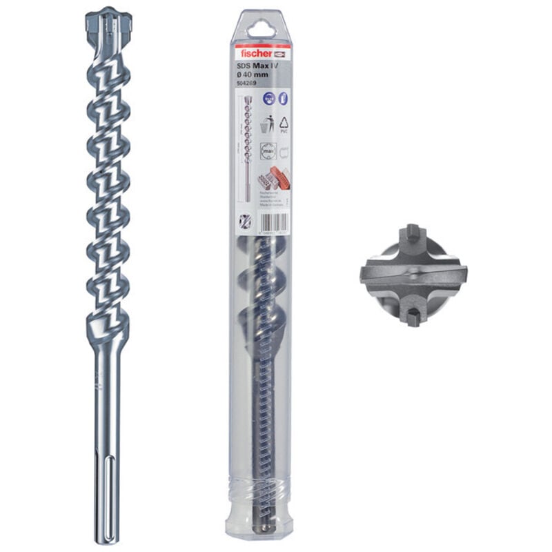 foto del prodotto punta sds max 20x520 (4 taglienti)