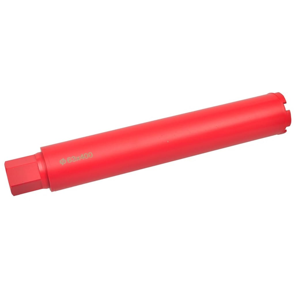 foto del prodotto punta trapano carotiere diamantato umido e secco 63 mm x 400 mm