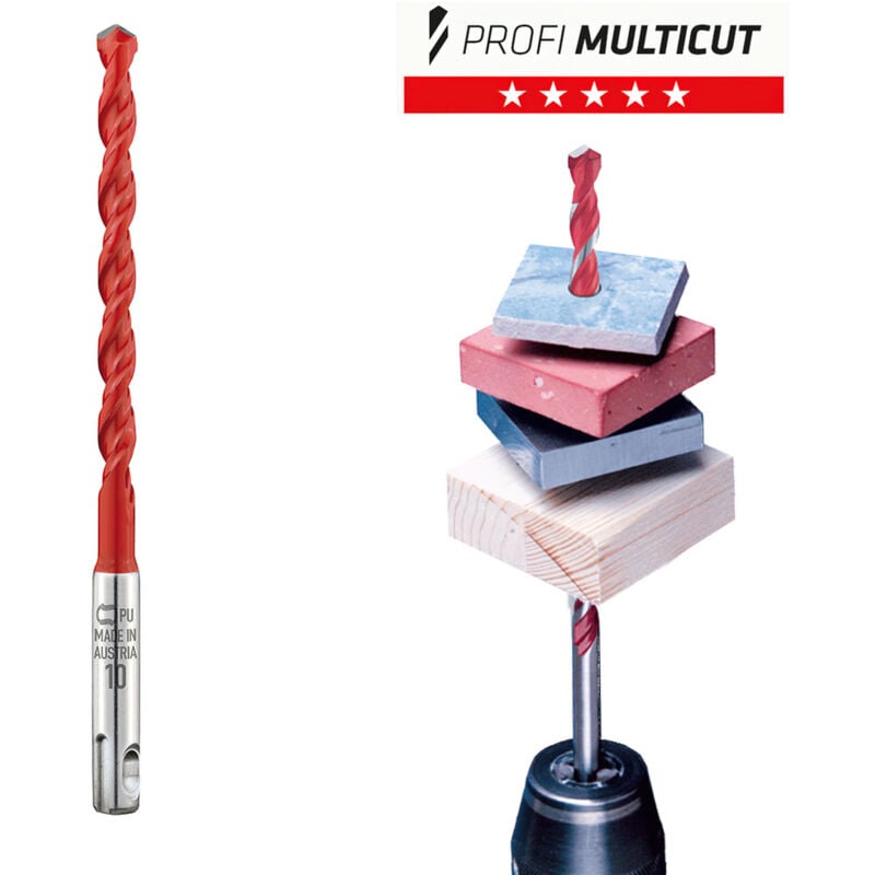 foto del prodotto punta universale profi multicut 529 sds 10x210mm alpen cf. blister