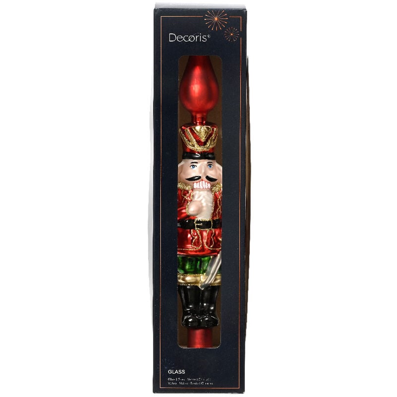 foto del prodotto puntale abero di natale h 29 cm