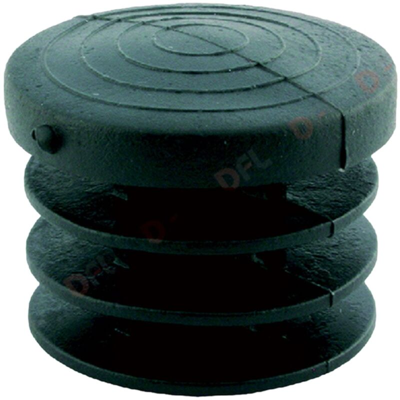 foto del prodotto puntale alettato color verde scuro in plastica e blister confezione da pz.4 mm 18 pz. 4