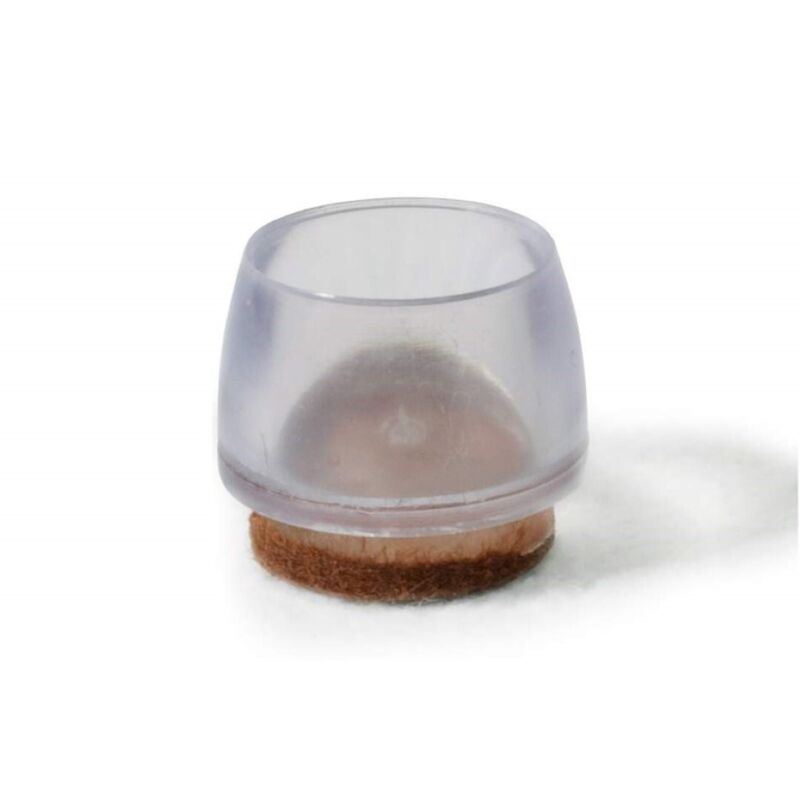 foto del prodotto puntale pvc trasp feltro d.16 mm pezzi 8 masidef