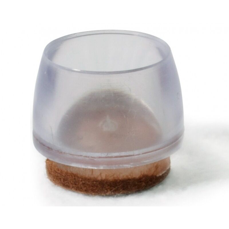 foto del prodotto puntali in pvc trasparente c feltro 12mm maurer cf. blister 8pz