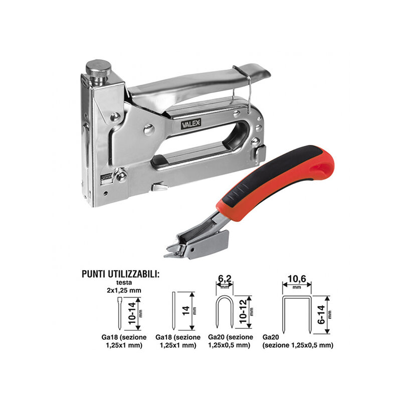 foto del prodotto puntatrice chiodatrice manuale 41 plus valex 1455642