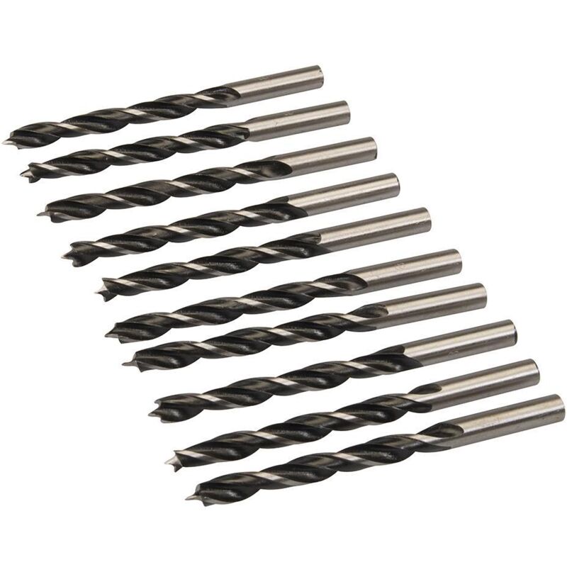 foto del prodotto punte di centraggio e scanalatura doppia, 10 pzi. 8 mm