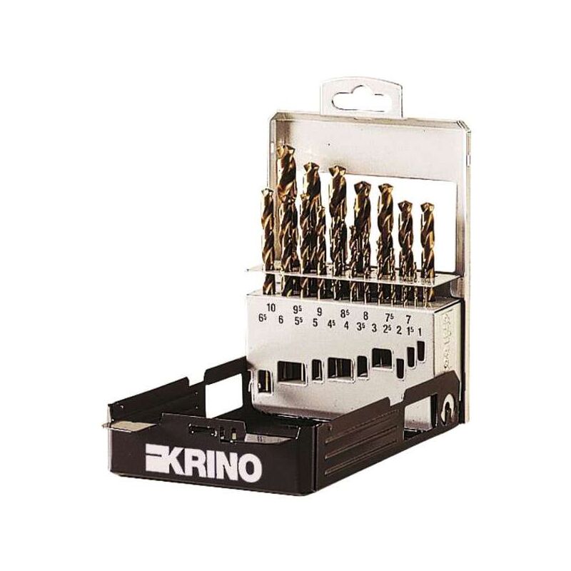 foto del prodotto punte hss cobalto 8 sr pz 19 mm 1 10 01135 krino