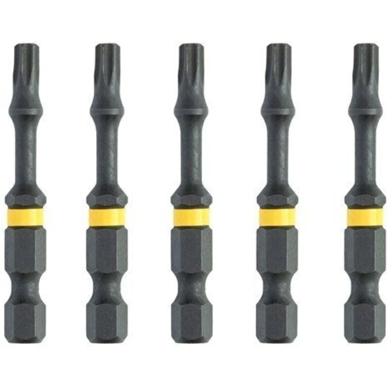 foto del prodotto punte per avvitatore a impatto torsion t30 50 mm 5 pz dw dt7398t