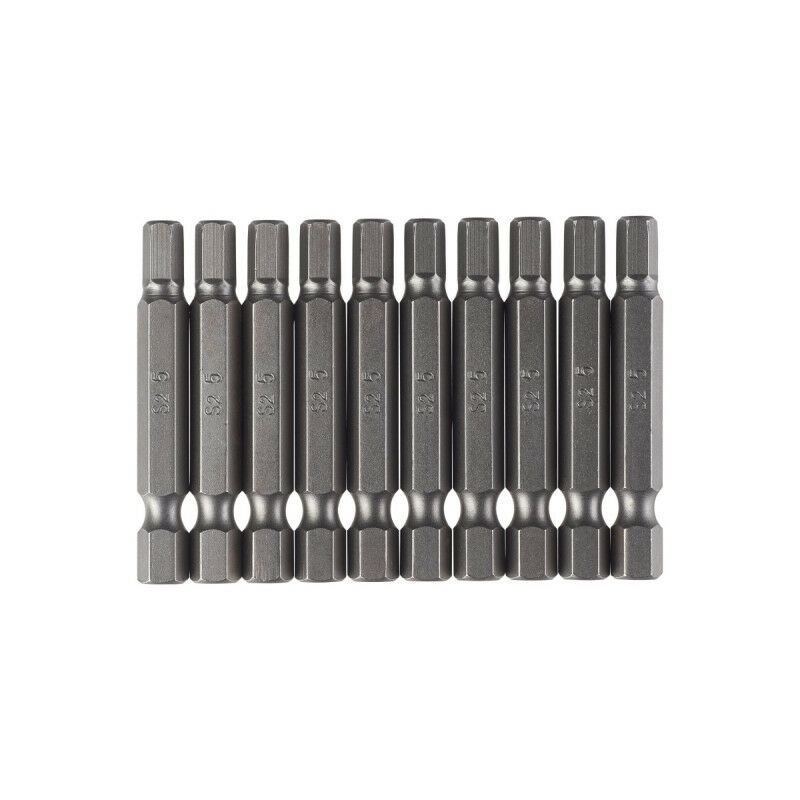 foto del prodotto punte per cacciavite aeg 50 mm acciaio 10 pezzi hex5