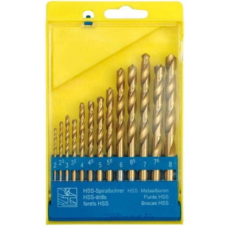 foto del prodotto punte per metallo, titanio 1,5-6,5 mm 13 pz. 22300 sthor