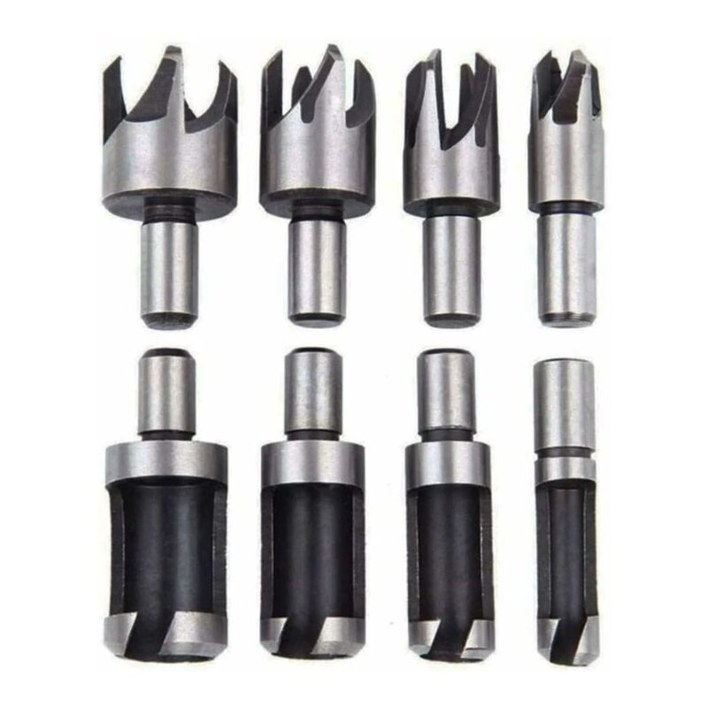 foto del prodotto punte per trapano per spine di legno, punte per trapano per spine di legno, utensili per la fresatura di spine di legno e tasselli. - bebusingoto