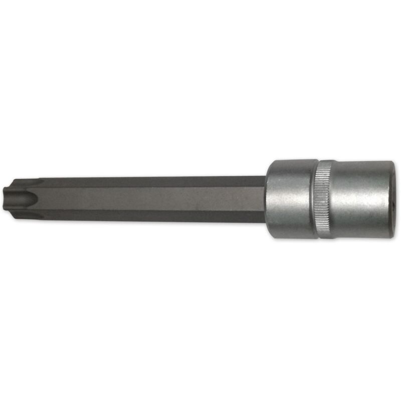 foto del prodotto punte torx 1 2 quadre, corte, lunghe o forate, in dettaglio bitscarr12 torx 70 lungo 140 mm