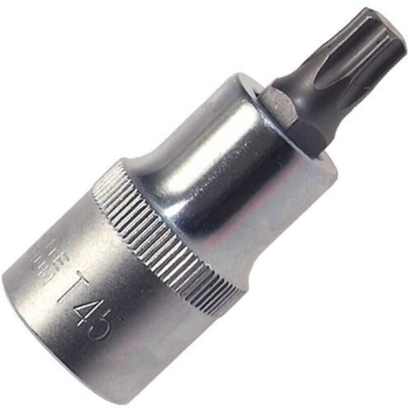 foto del prodotto punte torx 1 2 quadre, corte, lunghe o forate, in dettaglio bitscarr12 torx 70 lungo 55 mm
