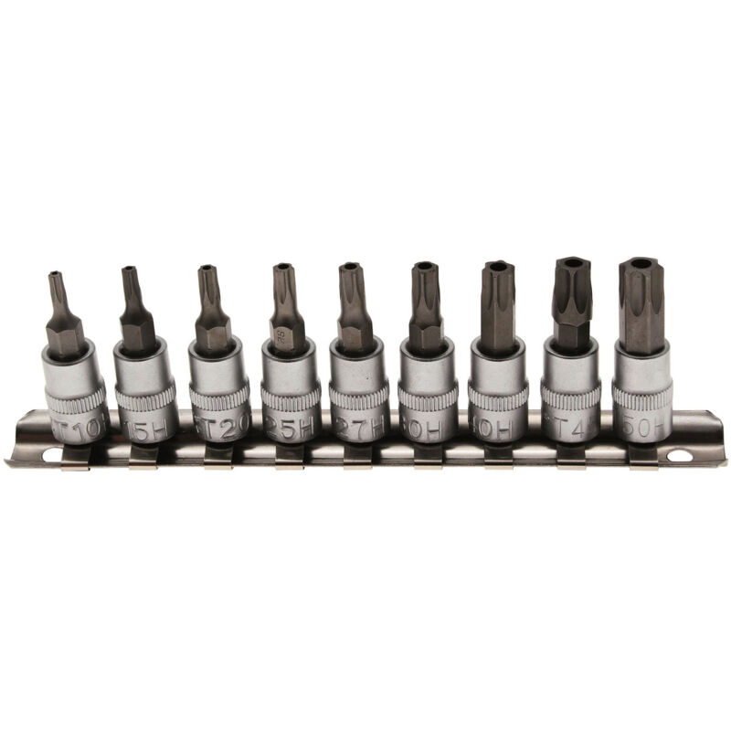 foto del prodotto punte torx quadrate 1 4 cromo vanadio - bgs technic