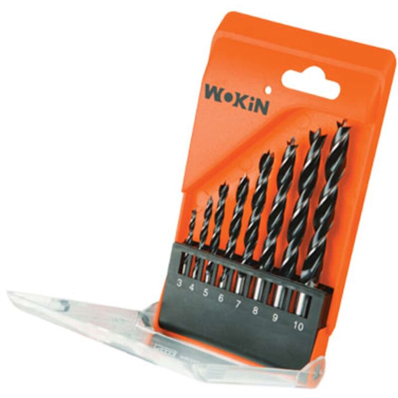 foto del prodotto punte trapano legno astuccio 751608 wokin mm 3,0/10,0 cf=pz 8
