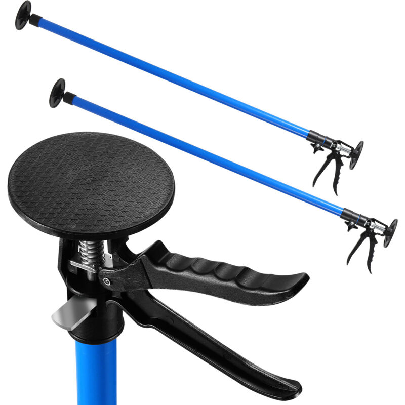 foto del prodotto puntello telescopico 2pz altezza da 115 a 290cm carico massimo 50kg distanziatore per telaio porta