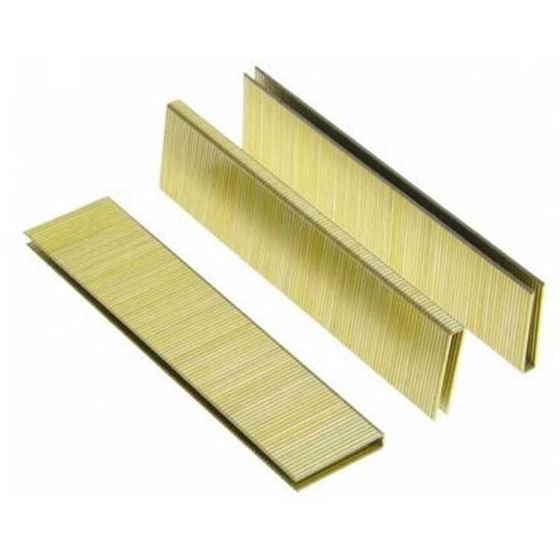 foto del prodotto punti metallici da 40 mm per cucitrice pneumatica, 2500 pz.