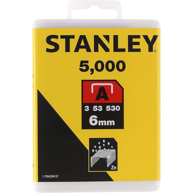foto del prodotto punti tipo a 5000 6 mm antiruggne 1-tra204-5t - stanley