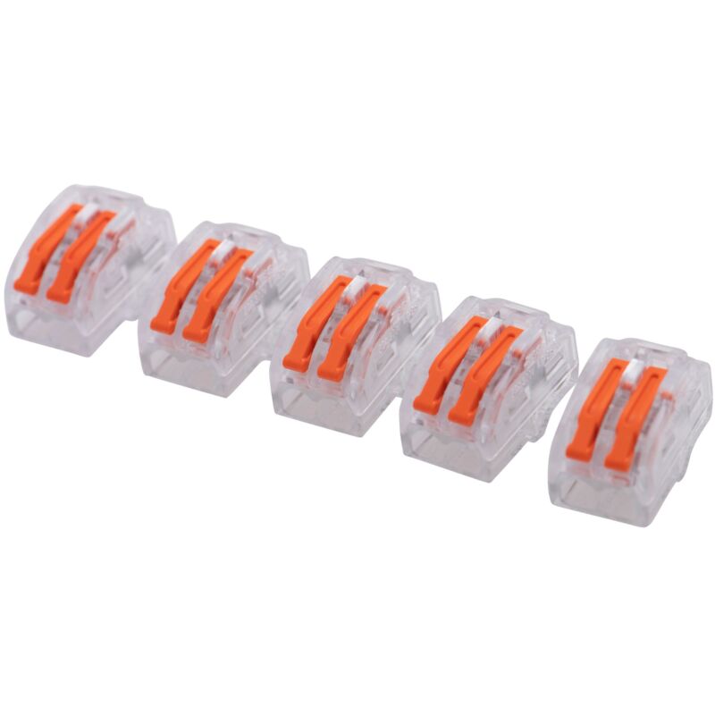 foto del prodotto punto di connessione a levetta confezione da 5 punti 0,2 4mm2 32a2 figli