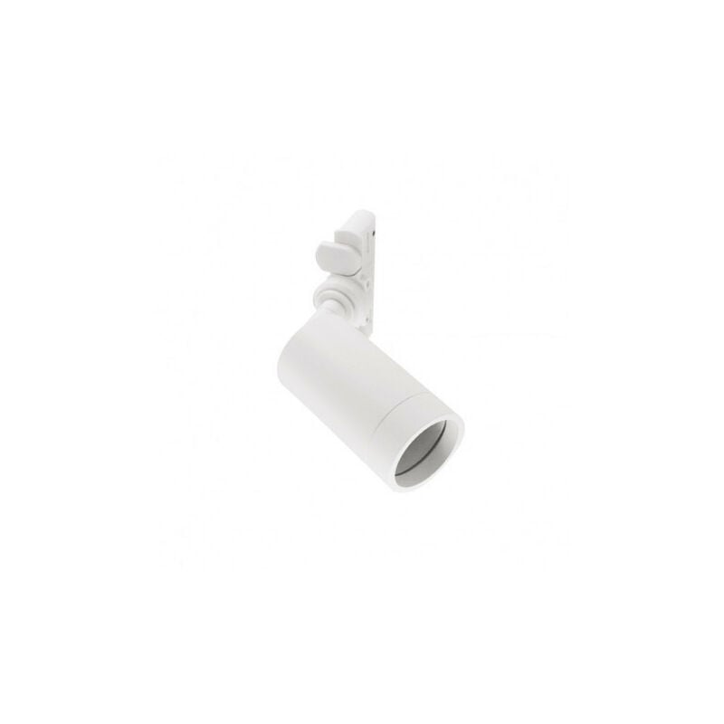 foto del prodotto punto led su guida orientabile gu10 7w ip20 55mm bianco