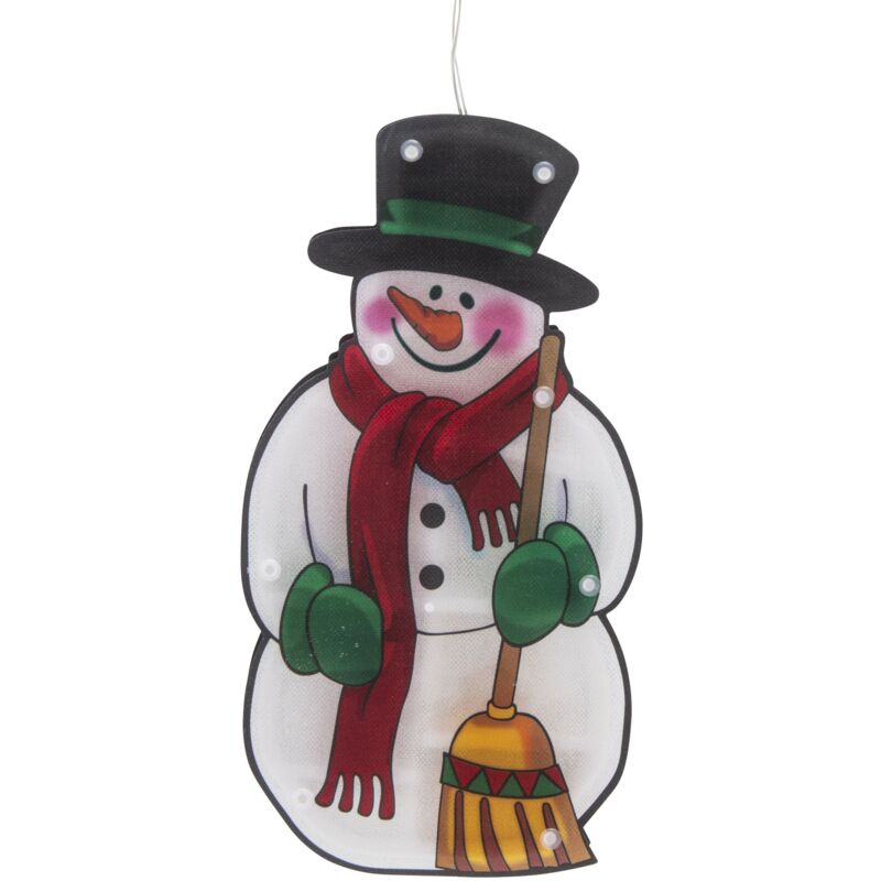 foto del prodotto pupazzo di neve luminoso 10led 13,3 x 25 x 2,6 cm