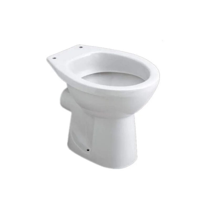 foto del prodotto puplica ciotola bianca freestanding con uscita orizzontale