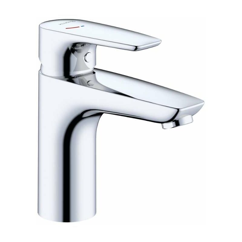 immagine 0 del prodotto pure solid miscelatore da lavabo, ecoplus, cromo 341980575wr4 kludi
