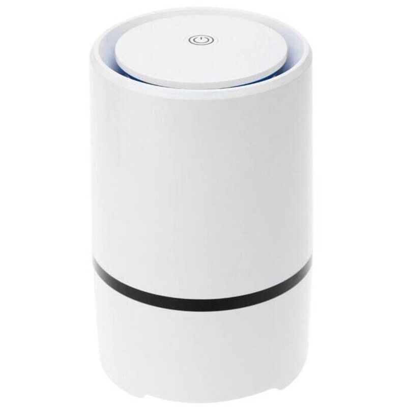 foto del prodotto purificatore d aria portatile a basso rumore aggiornato 2021 per la casa con veri filtri hepa, purificatore d aria da tavolo, per polvere, fumo,