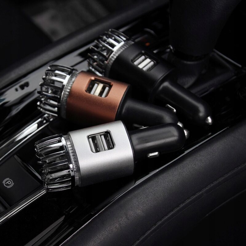 foto del prodotto purificatore per auto ionizzatore d aria con usb