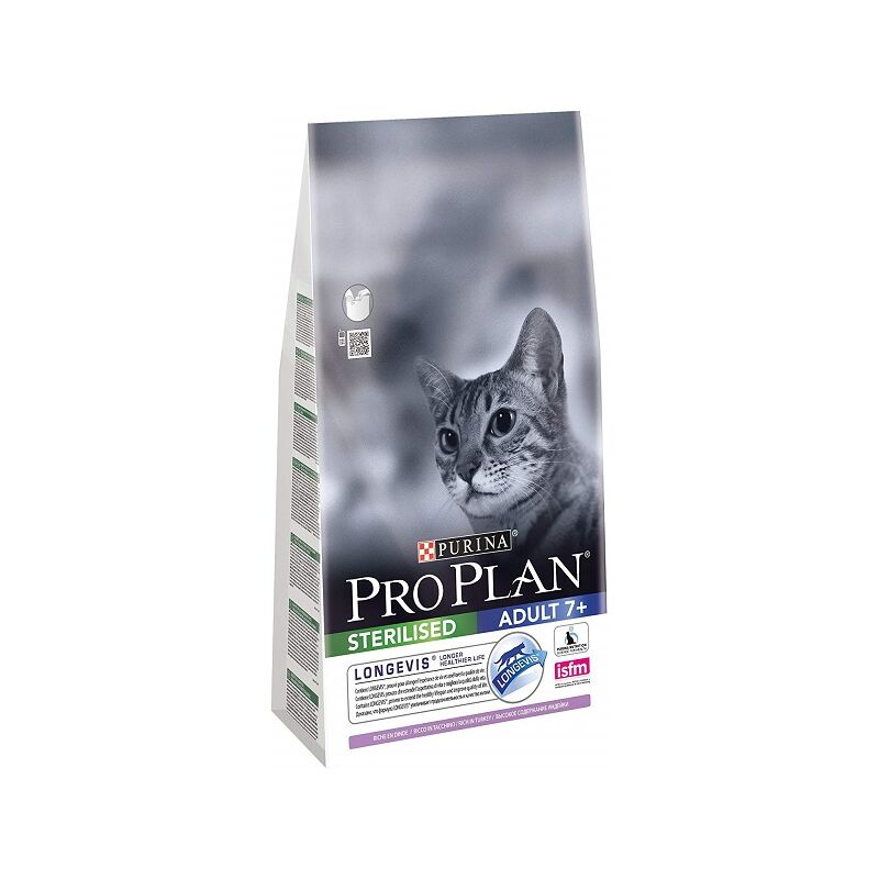 foto del prodotto purina cibo che pro plan sterilizzata 7 turchia per gatti maturi sterilizzati 3 kg