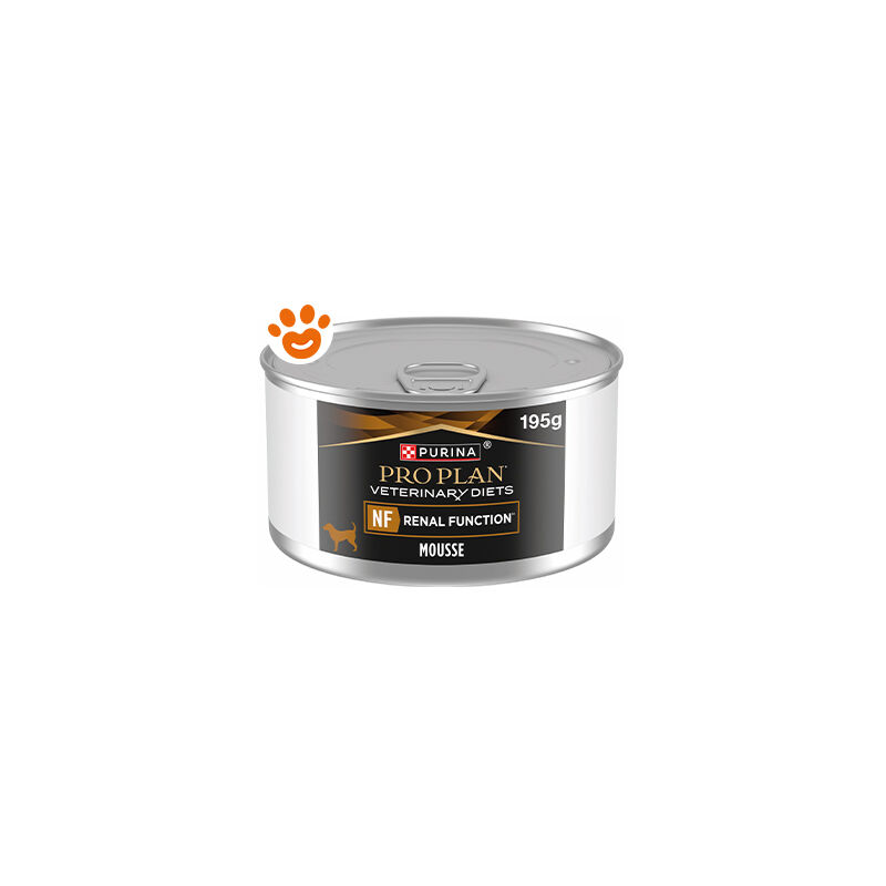 foto del prodotto purina pro plan dog veterinary diet nf renal fuction mousse pro plan dog veterinary diet nf renal fuction mousse lattina da 195 gr